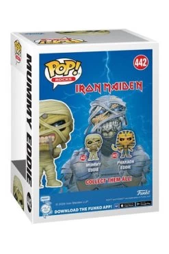 Iron Maiden POP! Rocks Vinyl Figur Eddie Mummy 442 – 9 Cm -Optimal Model Geschäft d fk84021 b