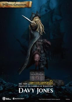 Pirates Of The Caribbean – Am Ende Der Welt Master Craft Statue Davy Jones 42 Cm -Optimal Model Geschäft davy jones statue pirates of the caribbean beast kingdom bunker158 1