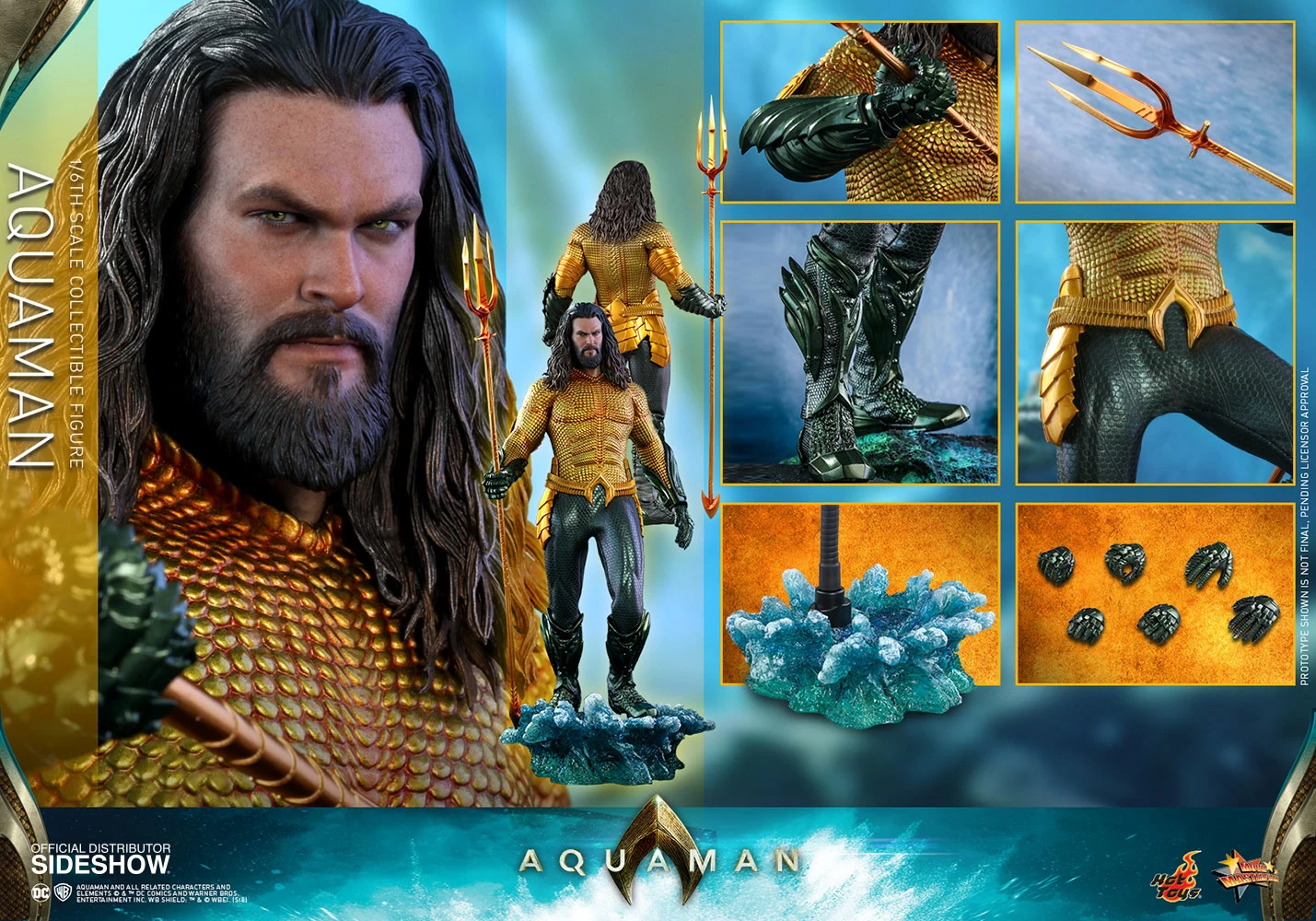 Aquaman Movie Masterpiece Actionfigur 1/6 Aquaman 33 Cm 12 Aquaman Movie Masterpiece Actionfigur 1/6 Aquaman 33 Cm – Bild 10