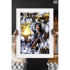 Zatanna Art Print By Jay Anacleto -Optimal Model Geschäft dc comics zatanna unframed art print sideshow collectibles 3134 005 1000x1000 1