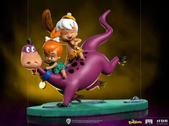 Familie Feuerstein: Dino, Pebbles And Bamm-Bamm – Art Scale Statue