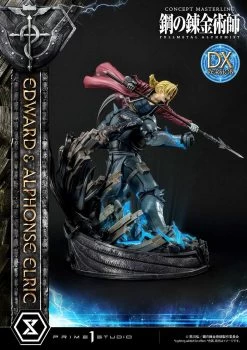 Fullmetal Alchemist Statue 1/6 Edward & Alphonse Elric Deluxe Version 56 Cm -Optimal Model Geschäft edward and alphonse fullmetall alchemist prime1 bunker158 13