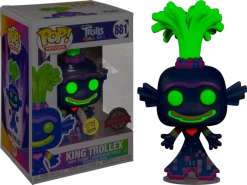 Trolls World Tour – King Trollex Glow In The Dark Pop! Vinyl Figure