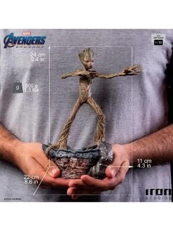 Avengers: Endgame BDS Art Scale Statue 1/10 Groot 24 Cm By Iron Studios -Optimal Model Geschäft g6