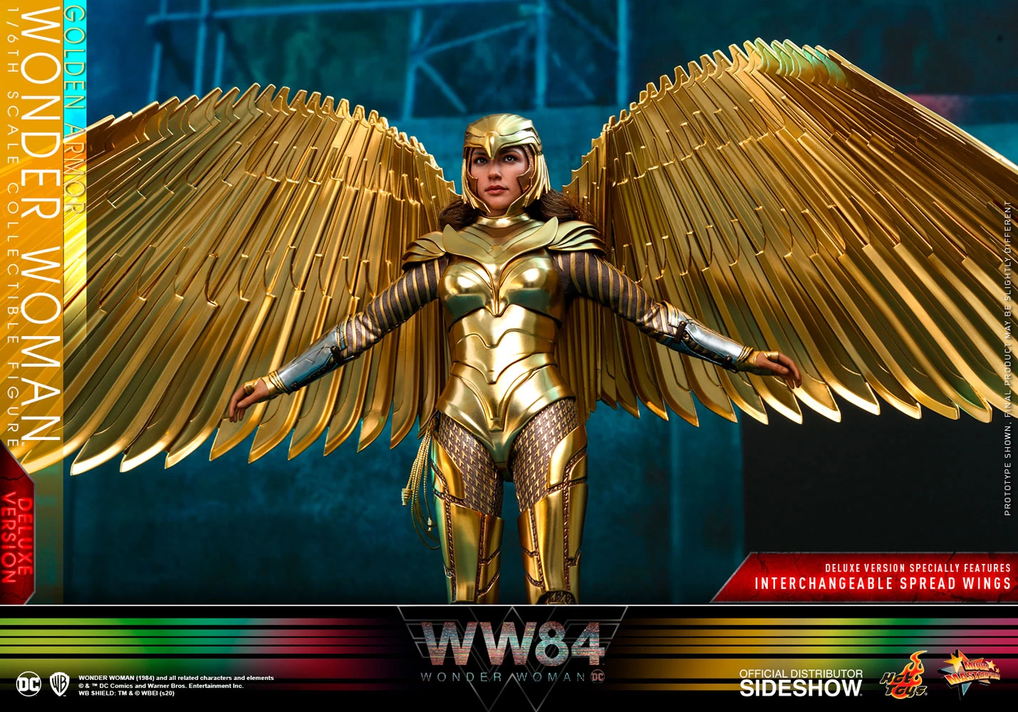 Golden Armor Wonder Woman DELUXE Sixth Scale Figure By Hot Toys Movie Masterpiece Series – Wonder Woman 1984 11 Golden Armor Wonder Woman DELUXE Sixth Scale Figure By Hot Toys Movie Masterpiece Series – Wonder Woman 1984 – Bild 9