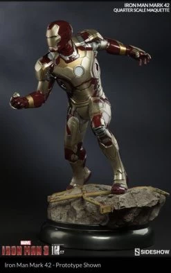 Marvel Iron Man: 1/4 Scale Mark 42 Maquette