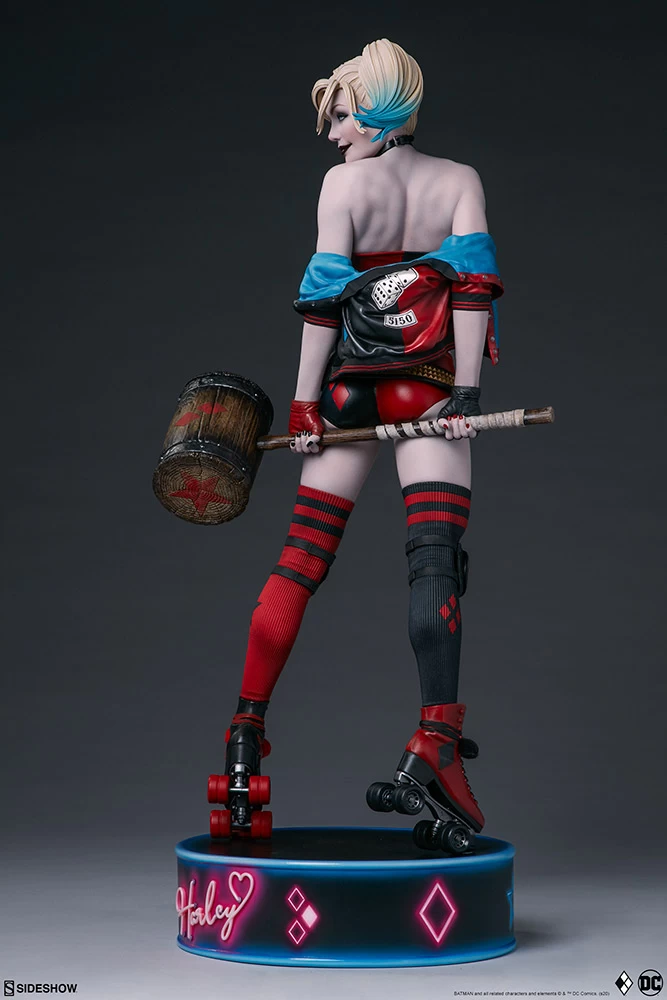 Harley Quinn Hell On Wheels Premium Format DC Figure By Sideshow Collectibles Ca 51 Cm 1:4 8 Harley Quinn Hell On Wheels Premium Format DC Figure By Sideshow Collectibles Ca 51 Cm 1:4 – Bild 6