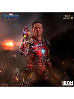 Avengers Endgame BDS Art Scale Statue 1/10 I Am Iron Man Tony 15 Cm By Iron Studios -Optimal Model Geschäft i7