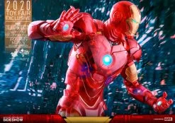 Marvel: Iron Man 2 Exclusive Iron Man Mark IV Holographic Version -Optimal Model Geschäft iron man mark iv holographic version hot toys bunker158 exclusive 10