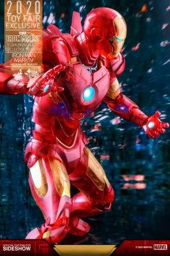 Marvel: Iron Man 2 Exclusive Iron Man Mark IV Holographic Version -Optimal Model Geschäft iron man mark iv holographic version hot toys bunker158 exclusive 8