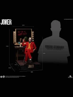 Joker Statue 1/3 Arthur Fleck Joker Premium Edition 52 Cm – -Optimal Model Geschäft joker arthur fleck sculpted hair premium queen studios bunker158 6 1
