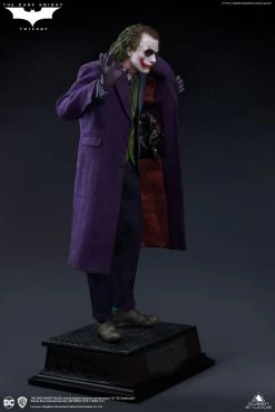 Joker Christopher Nolan S Batman The Dark Knight (Movie) Regular Joker (Heath Ledger) 1/4 Scale Statue -Optimal Model Geschäft joker heath ledger quarter scale statue sculpted hair regular edition queen studios bunker158 4