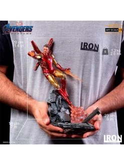 Avengers Endgame BDS Art Scale Statue 1/10 Iron Man Mark LXXXV Deluxe Version 29 Cm -Optimal Model Geschäft m10