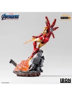 Avengers Endgame BDS Art Scale Statue 1/10 Iron Man Mark LXXXV Deluxe Version 29 Cm -Optimal Model Geschäft m9