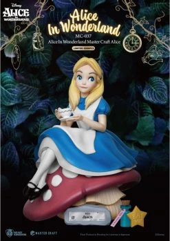 Alice Im Wunderland Master Craft Statue Alice 36 Cm