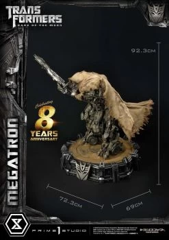 Transformers 3 Statue Megatron 79 Cm -Optimal Model Geschäft mmtfm 29 a04 height