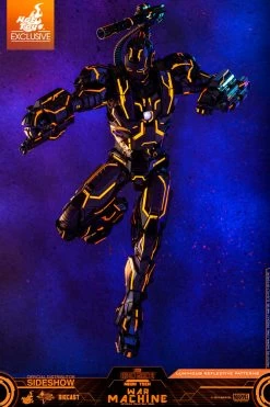 Iron Man 2 Movie Masterpiece Series Diecast Actionfigur 1/6 Neon Tech War Machine Hot Toys Exclusive -Optimal Model Geschäft neon tech war machine hot toys iron man bunker158 5