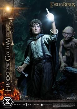 Herr Der Ringe Statue 1/4 Frodo & Gollum Bonus Version 46 Cm -Optimal Model Geschäft pmlotr 07 a04