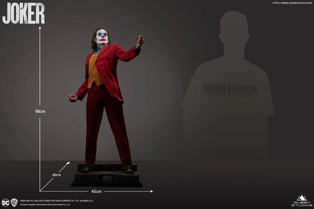Joker (2019) Statue 1/2 Arthur Fleck Joker 95 Cm