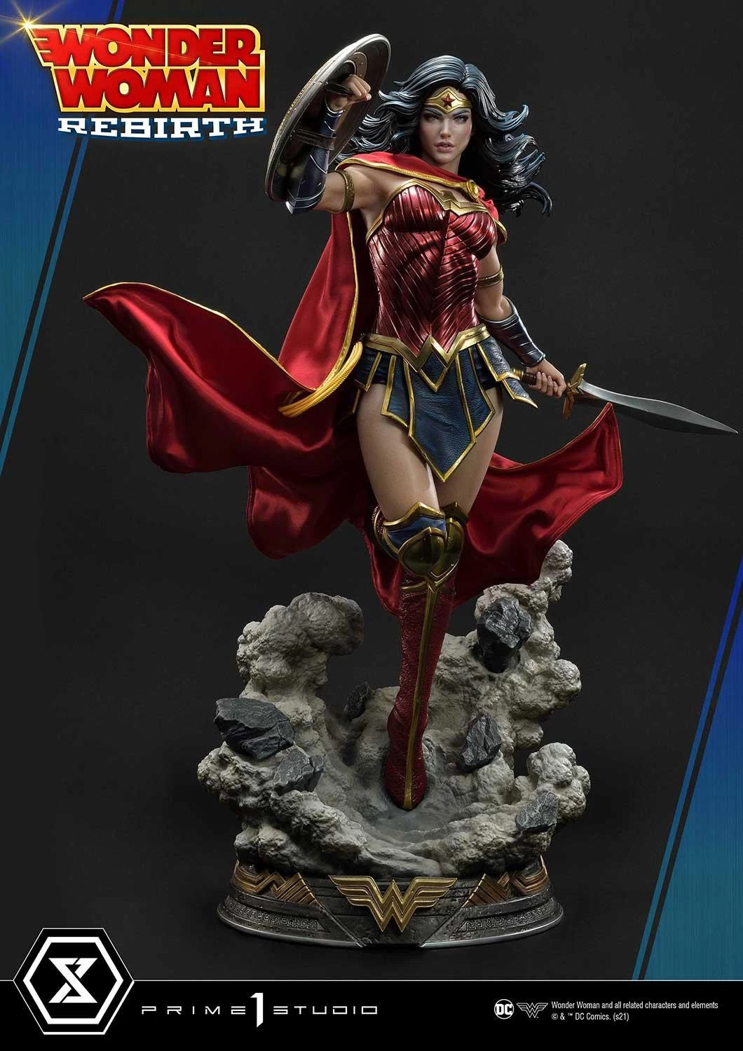 DC Comics Statue 1/3 Wonder Woman Rebirth 75 Cm 7 DC Comics Statue 1/3 Wonder Woman Rebirth 75 Cm – Bild 5