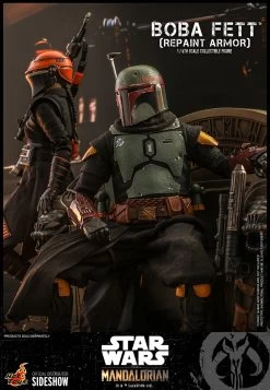 Star Wars: The Mandalorian – Boba Fett Repaint Armor 1:6 Scale Figure 12 Star Wars: The Mandalorian – Boba Fett Repaint Armor 1:6 Scale Figure -Optimal Model Geschäft repaint armor boba fett mandalorian star wars hot toys bunker158 5