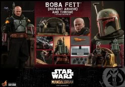Star Wars: The Mandalorian – Boba Fett Repaint Armor And Throne 1:6 Scale Figure Set 21 Star Wars: The Mandalorian – Boba Fett Repaint Armor And Throne 1:6 Scale Figure Set -Optimal Model Geschäft repaint armor boba fett on throne deluxe mandalorian star wars hot toys bunker158 10