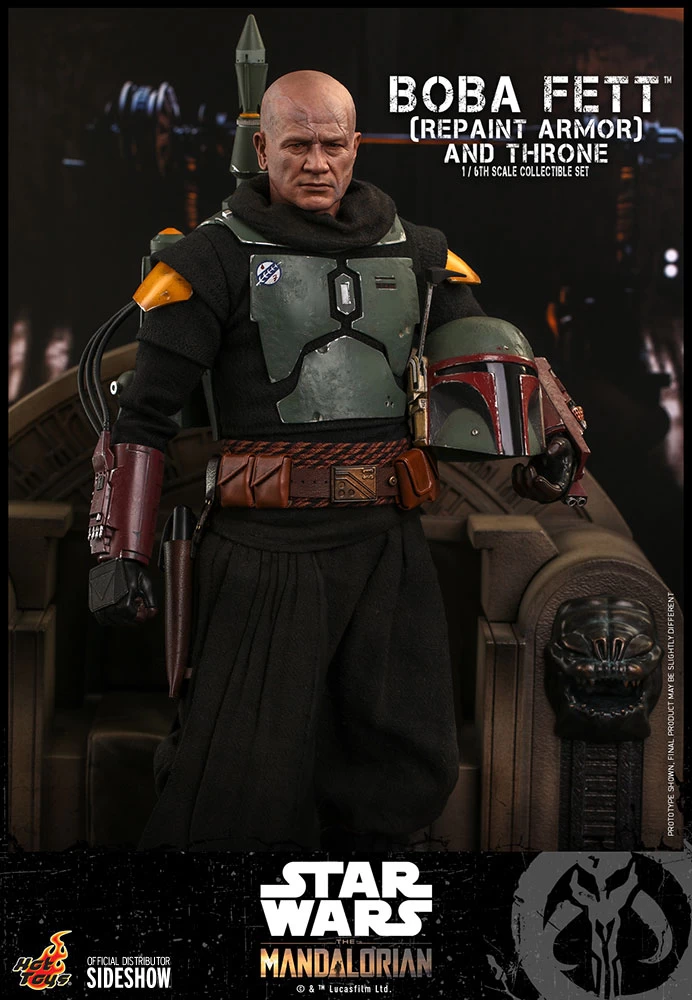 Star Wars: The Mandalorian – Boba Fett Repaint Armor And Throne 1:6 Scale Figure Set 7 Star Wars: The Mandalorian – Boba Fett Repaint Armor And Throne 1:6 Scale Figure Set – Bild 5