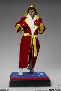 Rocky Statue By Pop Culture Shock 1/3 Scale – Rocky Balboa -Optimal Model Geschäft rocky balboa sylvester stallone statue white pop culture shock bunker158 11