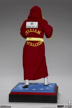 Rocky Statue By Pop Culture Shock 1/3 Scale – Rocky Balboa -Optimal Model Geschäft rocky balboa sylvester stallone statue white pop culture shock bunker158 12