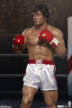 Rocky Statue By Pop Culture Shock 1/3 Scale – Rocky Balboa -Optimal Model Geschäft rocky balboa sylvester stallone statue white pop culture shock bunker158 2