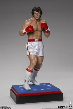 Rocky Statue By Pop Culture Shock 1/3 Scale – Rocky Balboa -Optimal Model Geschäft rocky balboa sylvester stallone statue white pop culture shock bunker158 7