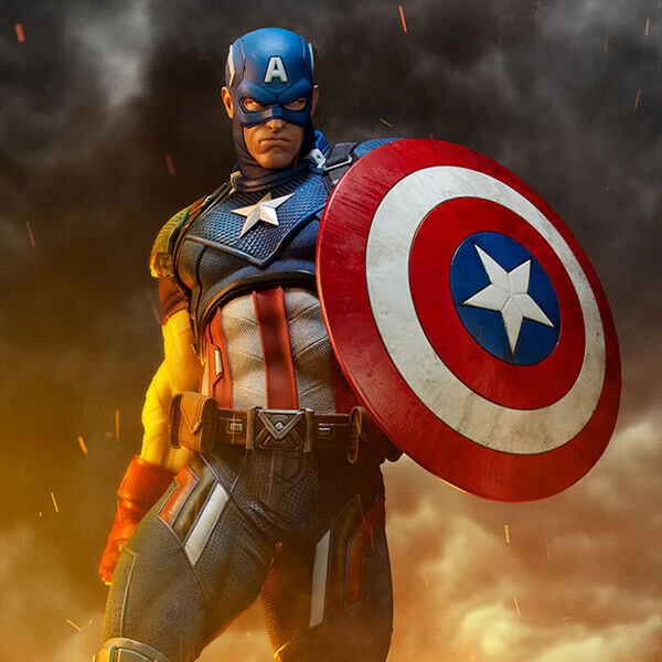 Marvel: Captain America Premium Statue 1:4 3 Marvel: Captain America Premium Statue 1:4