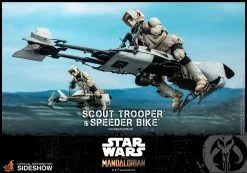 Scout Trooper And Speeder Bike Sixth Scale Figure Set By Hot Toys The Mandalorian – Television Masterpiece Series -Optimal Model Geschäft scout trooper and speeder bike speederbike mandalorian star wars hot toys bunker158 10