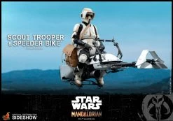 Scout Trooper And Speeder Bike Sixth Scale Figure Set By Hot Toys The Mandalorian – Television Masterpiece Series -Optimal Model Geschäft scout trooper and speeder bike speederbike mandalorian star wars hot toys bunker158 7