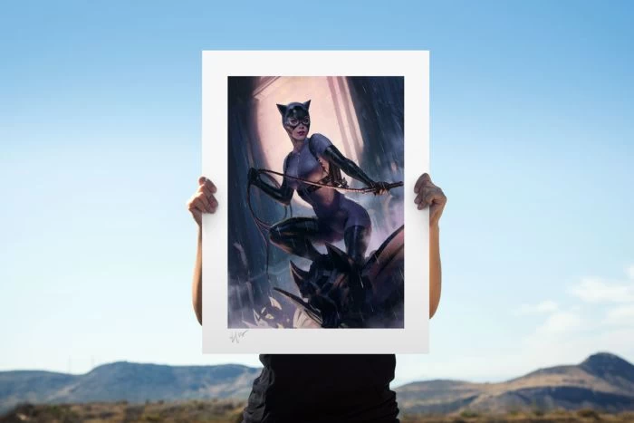 Catwoman Variant Fine Art Print By Heonhwa Choe 4 Catwoman Variant Fine Art Print By Heonhwa Choe – Bild 2