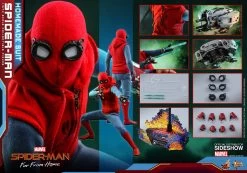Spider-Man: Far From Home Movie Masterpiece Actionfigur 1/6 Spider-Man (Homemade Suit) 29 Cm -Optimal Model Geschäft spider man homemade suit bunker158 hot toys 11