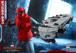 Spider-Man: Far From Home Movie Masterpiece Actionfigur 1/6 Spider-Man (Homemade Suit) 29 Cm -Optimal Model Geschäft spider man homemade suit bunker158 hot toys 3