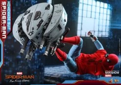 Spider-Man: Far From Home Movie Masterpiece Actionfigur 1/6 Spider-Man (Homemade Suit) 29 Cm -Optimal Model Geschäft spider man homemade suit bunker158 hot toys 8