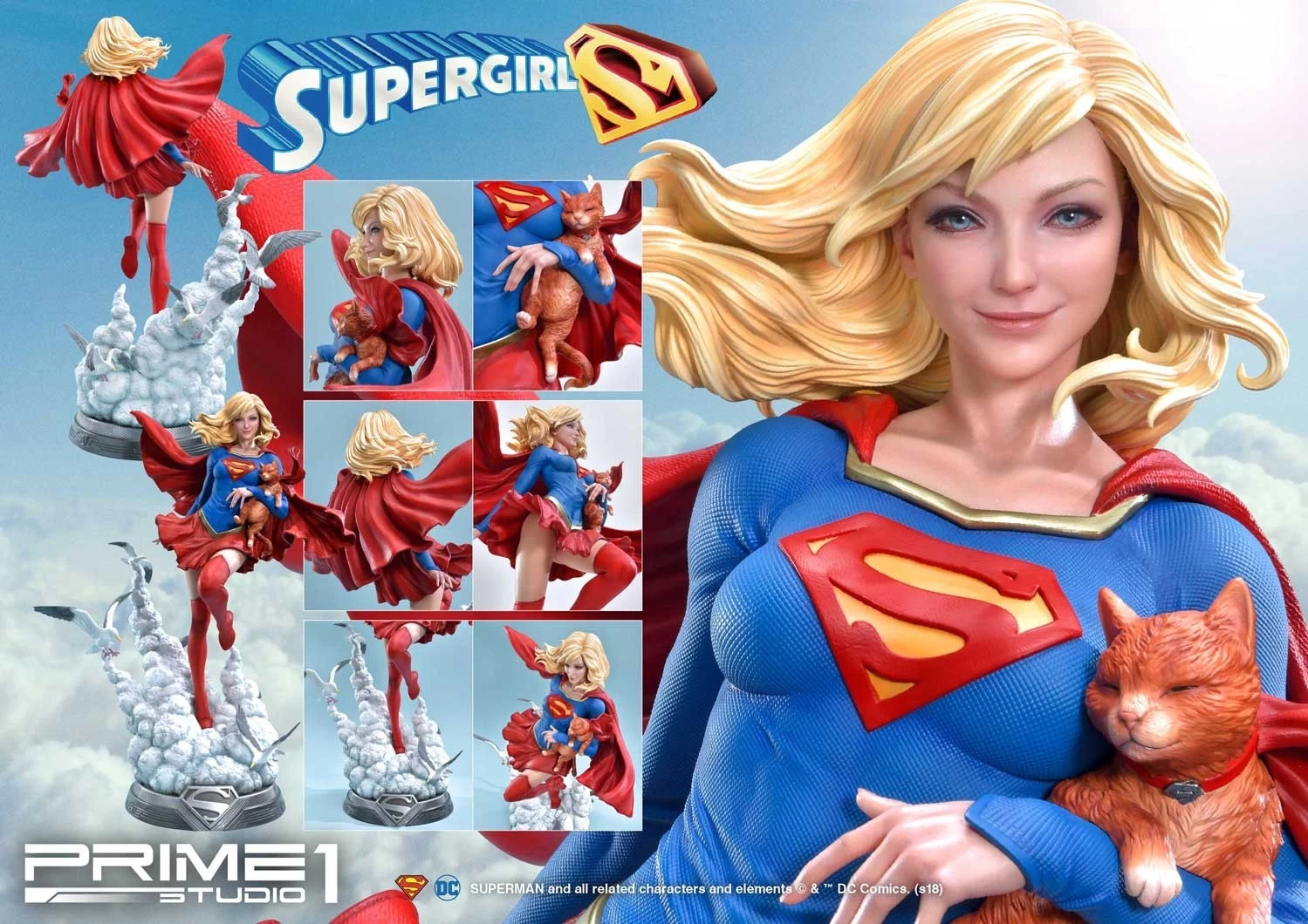 DC Comics Statue 1/3 Supergirl 78 Cm 6 DC Comics Statue 1/3 Supergirl 78 Cm – Bild 4