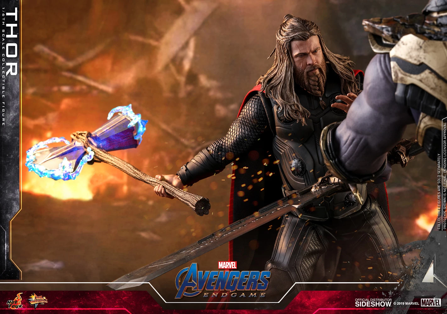 Avengers: Endgame Movie Masterpiece 1/6 Thor 32 Cm 4 Avengers: Endgame Movie Masterpiece 1/6 Thor 32 Cm – Bild 2