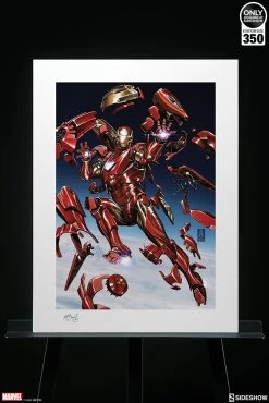 Tony Stark: Iron Man Art Print By Mark Brooks