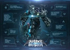 Justice Buster Design By Josh Nizzi Ultimate Version By Prime1 Ca 88 Cm -Optimal Model Geschäft ummdc 03ut a02