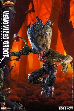 Venomized Groot Collectible Figure By Hot Toys Television Masterpiece Series Spider-Man Maximum Venom -Optimal Model Geschäft venomized groot figur hot toys bunker158 3