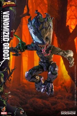 Venomized Groot Collectible Figure By Hot Toys Television Masterpiece Series Spider-Man Maximum Venom -Optimal Model Geschäft venomized groot figur hot toys bunker158 4