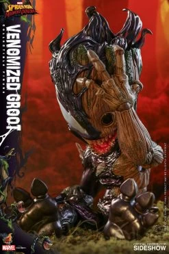 Venomized Groot Collectible Figure By Hot Toys Television Masterpiece Series Spider-Man Maximum Venom -Optimal Model Geschäft venomized groot figur hot toys bunker158 8