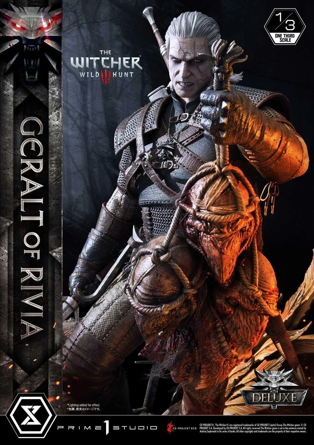 Witcher 3 Wild Hunt Statue 1/3 Geralt Von Riva Deluxe Version 88 Cm 4 Witcher 3 Wild Hunt Statue 1/3 Geralt Von Riva Deluxe Version 88 Cm – Bild 2