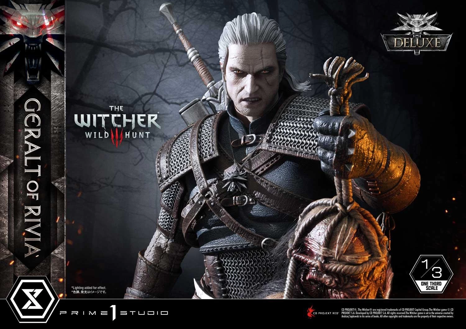 Witcher 3 Wild Hunt Statue 1/3 Geralt Von Riva Deluxe Version 88 Cm 7 Witcher 3 Wild Hunt Statue 1/3 Geralt Von Riva Deluxe Version 88 Cm – Bild 5