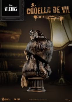 Disney Villains Series PVC Büste Cruella De Vil 16 Cm -Optimal Model Geschäft x bkdbust 015 b