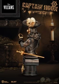 Disney Villains Series PVC Büste Captain Hook 16 Cm -Optimal Model Geschäft x bkdbust 021 b