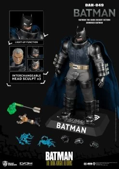 Batman The Dark Knight Returns Dynamic 8ction Heroes Actionfigur 1/9 Armored Batman 21 Cm -Optimal Model Geschäft x bkddah 049 g